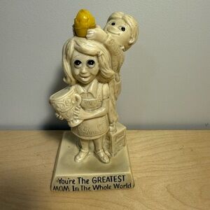 1971 Mother’s Day figurine 
6” tall. R&W Berries Co